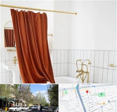 پرده حمام در کوی فیروز تبریز