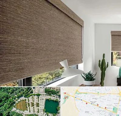 پرده شید در وکیل آباد مشهد 