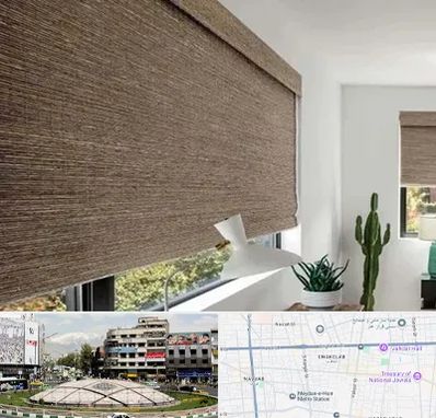 پرده شید در مرکز تهران