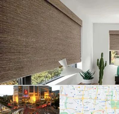 پرده شید در جنت آباد تهران 