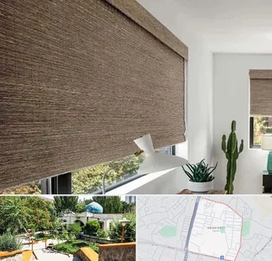 پرده شید در باغمیشه تبریز