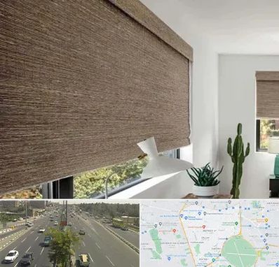 پرده شید در منطقه 17 تهران 