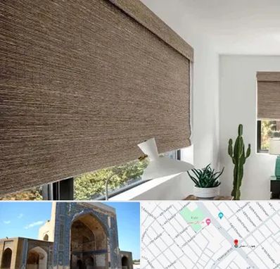 پرده شید در مصلی مشهد