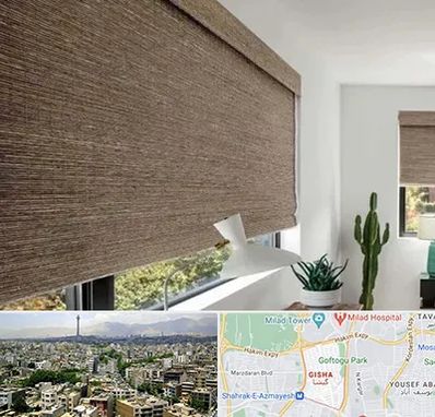 پرده شید در گیشا 