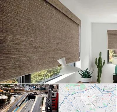 پرده شید در ستارخان شیراز 