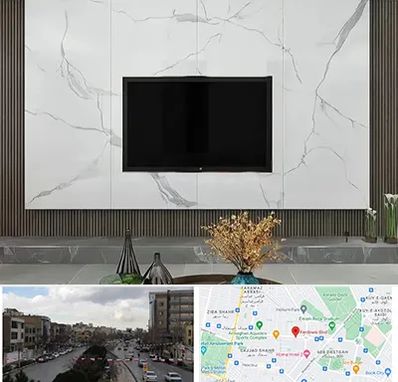 ماربل شیت در بلوار فردوسی مشهد 