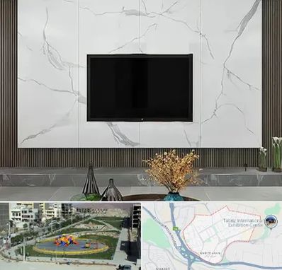 ماربل شیت در مرزداران تبریز