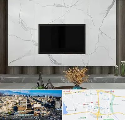 ماربل شیت در شهرک راه آهن 