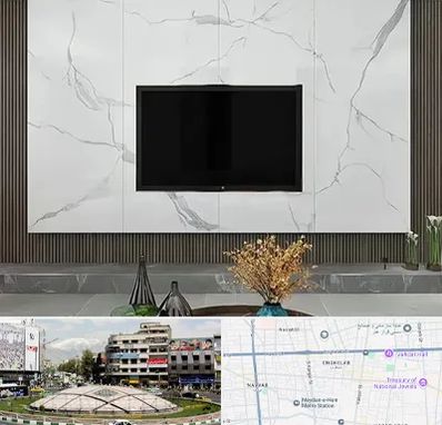 ماربل شیت در مرکز تهران