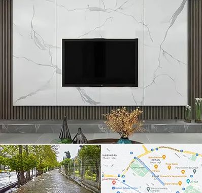 ماربل شیت در خیابان ارم شیراز 