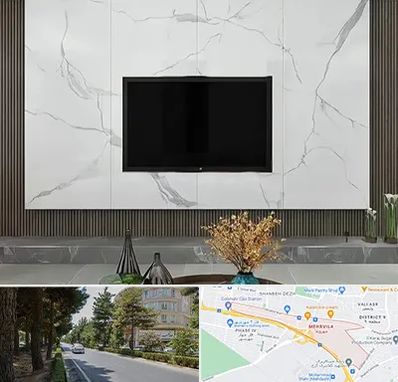 ماربل شیت در مهرویلا کرج 