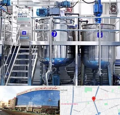 فروش خط تولید مواد شوینده در نصف راه تبریز