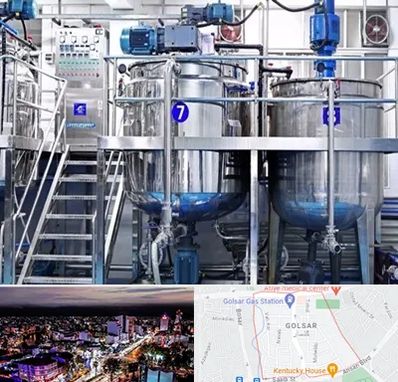 فروش خط تولید مواد شوینده در گلسار رشت 