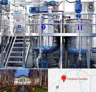 فروش خط تولید مواد شوینده در باغ فردوس