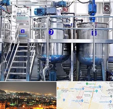 فروش خط تولید مواد شوینده در مارلیک کرج 