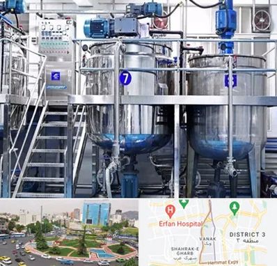 فروش خط تولید مواد شوینده در ونک