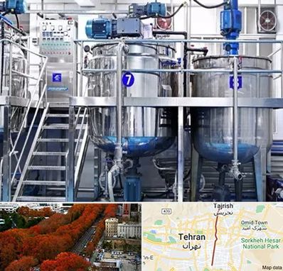 فروش خط تولید مواد شوینده در ولیعصر 