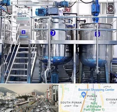 فروش خط تولید مواد شوینده در پونک 