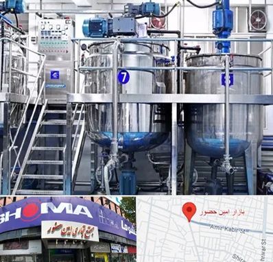 فروش خط تولید مواد شوینده در امین حضور