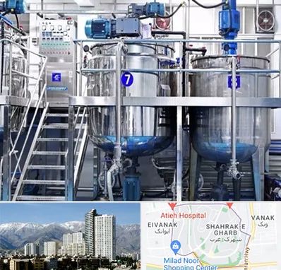 فروش خط تولید مواد شوینده در شهرک غرب 