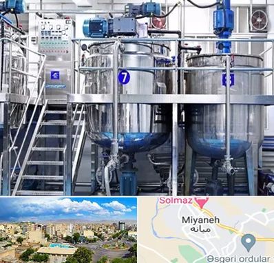 فروش خط تولید مواد شوینده در میانه