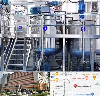 فروش خط تولید مواد شوینده در سهروردی 