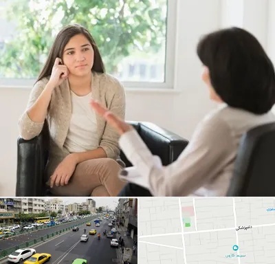 مشاوره جوانان در خیابان دامپزشکی