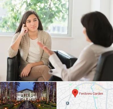 مشاوره جوانان در باغ فردوس