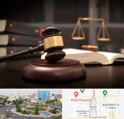 شماره تلفن وکیل در ونک 