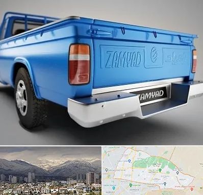 نیسان بار در منطقه 4 تهران