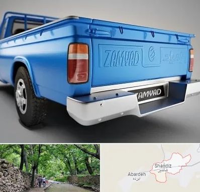 نیسان بار در شاندیز مشهد