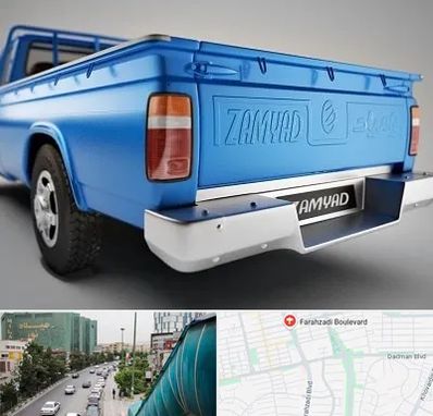 نیسان بار در بلوار فرحزادی