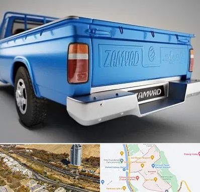 نیسان بار در خیابان نیایش شیراز