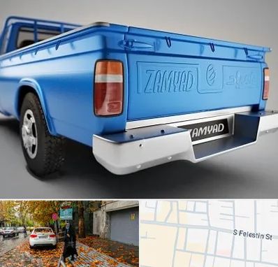 نیسان بار در خیابان فلسطین