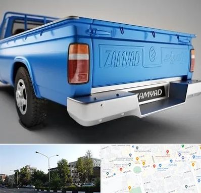 نیسان بار در میدان کاج