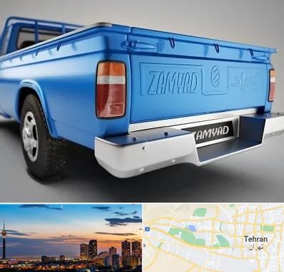 نیسان بار در غرب تهران