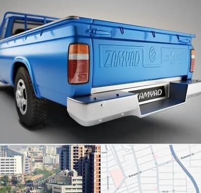 نیسان بار در خیابان بهشتی