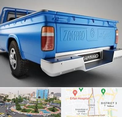 نیسان بار در ونک تهران