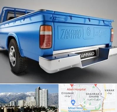 نیسان بار در شهرک غرب تهران