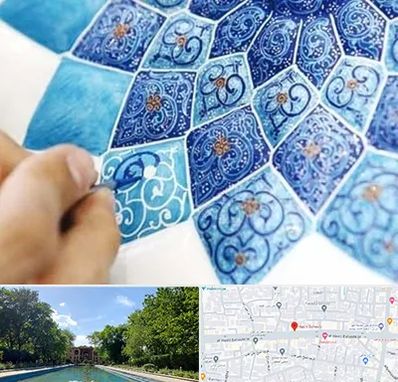 آموزشگاه میناکاری در هشت بهشت اصفهان 