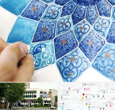 آموزشگاه میناکاری در طالقانی 