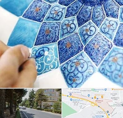 آموزشگاه میناکاری در مهرویلا کرج 