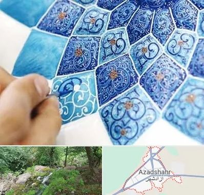 آموزشگاه میناکاری در آزادشهر