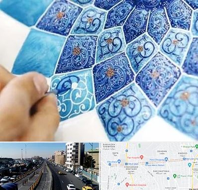 آموزشگاه میناکاری در پیروزی 