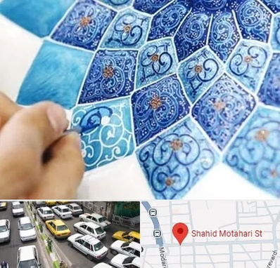 آموزشگاه میناکاری در مطهری تهران