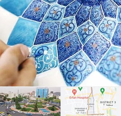 آموزشگاه میناکاری در ونک 