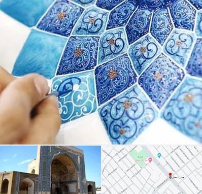 آموزشگاه میناکاری در مصلی مشهد