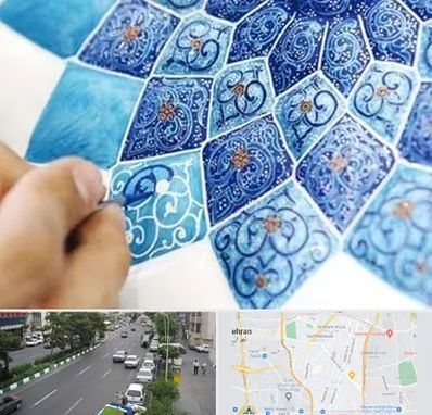 آموزشگاه میناکاری در ستارخان 