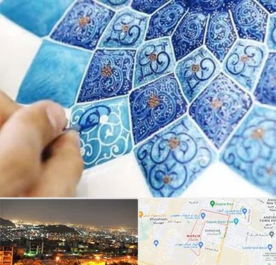 آموزشگاه میناکاری در مارلیک کرج 