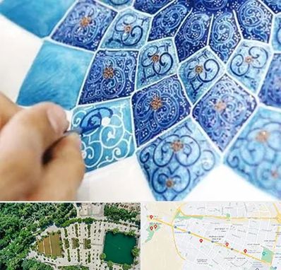 آموزشگاه میناکاری در وکیل آباد مشهد 